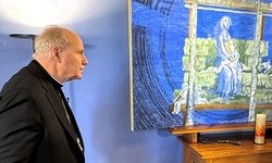 Schönborn bei der Aufzeichnung der ORF-Silvesteransprache