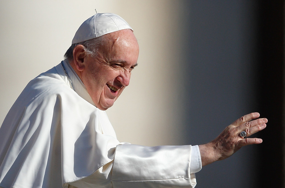 Papst Franziskus / Paul Haring/CNS Photo/KNA Kardinäle würdigen Franziskus: Hat geliebt bis zum Schluss