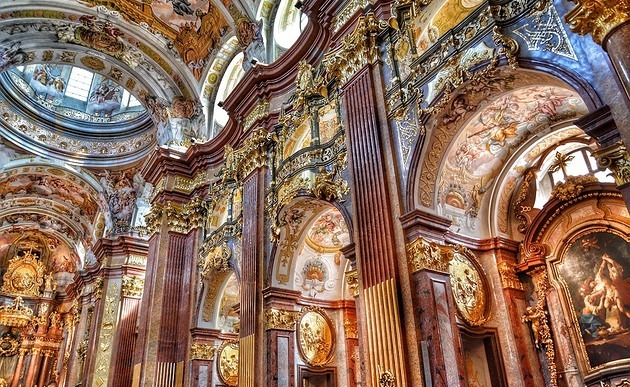 Stiftskirche von Melk / pixabay / Thomas Wolter / gemeinfrei