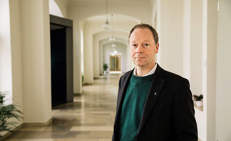 Ansgar Wucherpfennig, Rektor der Philosophisch-Theologischen Hochschule Sankt Georgen und Professor für Exegese des Neuen Testaments, am 16. Januar 2019 in Frankfurt.