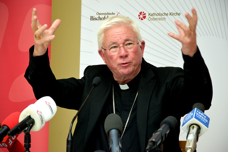 Erster offizieller Auftritt von Erzbischof Lackner als neuer Bischofskonferenz-Vorsitzender