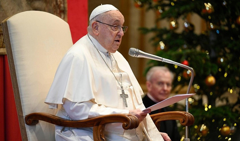 Papst Franziskus / Vatican Media Papst warnt vor Weltkrieg: 'Ketten des Hasses sprengen'