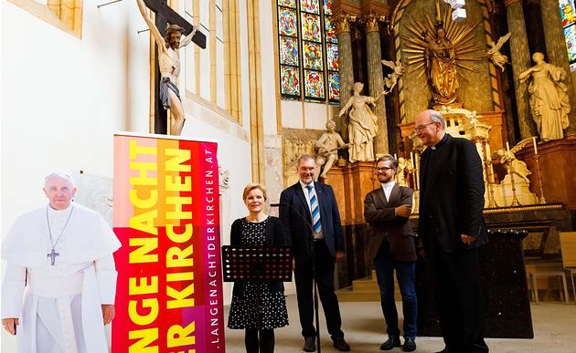Präsentation des steirischen 'Lange Nacht der Kirchen'-Programms in der Leechkirche / Diözese Graz-Seckau