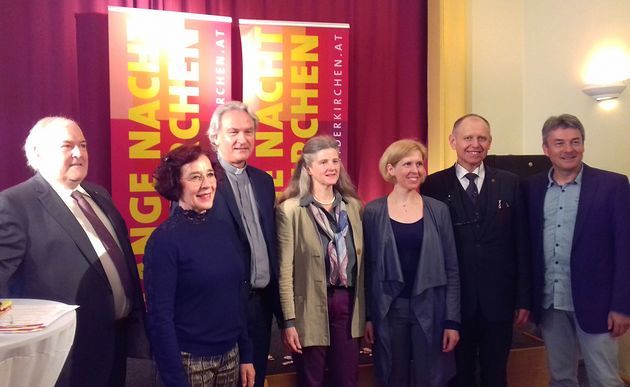 Wiener Pressekonferenz zur Bekanntgabe des 'Lange Nacht der Kirchen'-Programms / kathpress / Pernsteiner