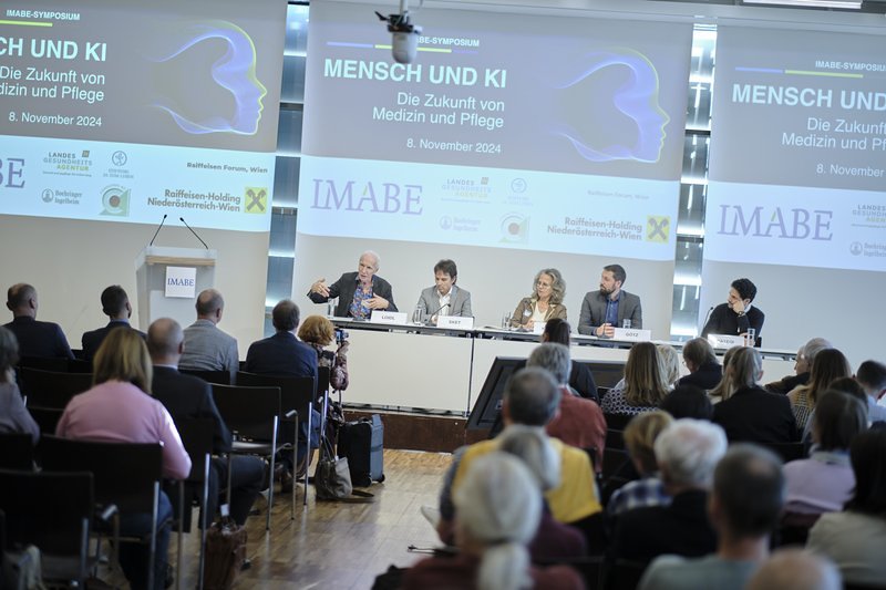 IMABE-Symposium 2024 über KI in Medizin und Pflege / IMABE / Feuchtner IMABE-Symposium 2024 über KI in Medizin und Pflege